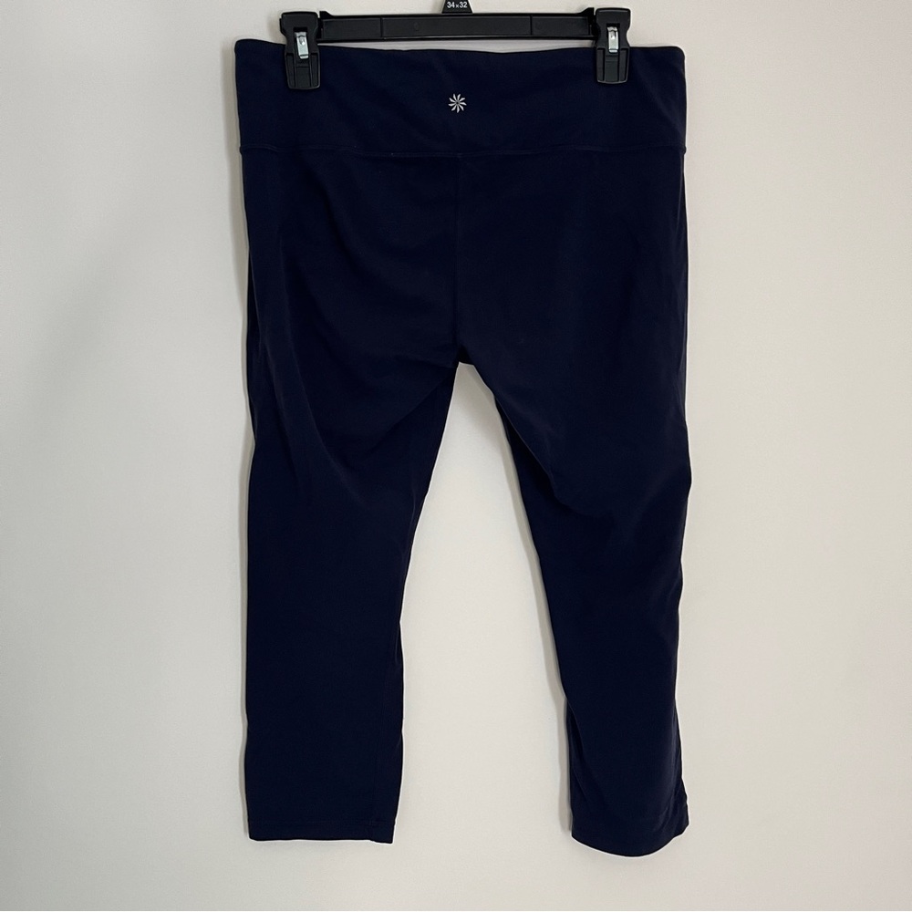 Athleta Navy Blue Yoga Capri Pants